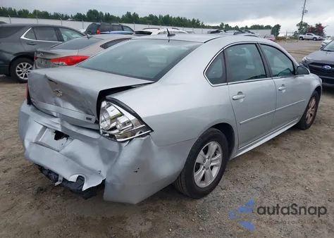 2012 Chevrolet Impala Ls z USA, uszkodzony, nr VIN 2G1WF5E39C1129669